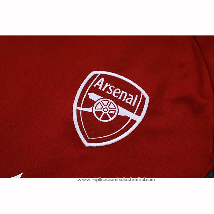 Fato de Treino Arsenal 2025-2026 Manga Curta Vermelho - Calcas Curta